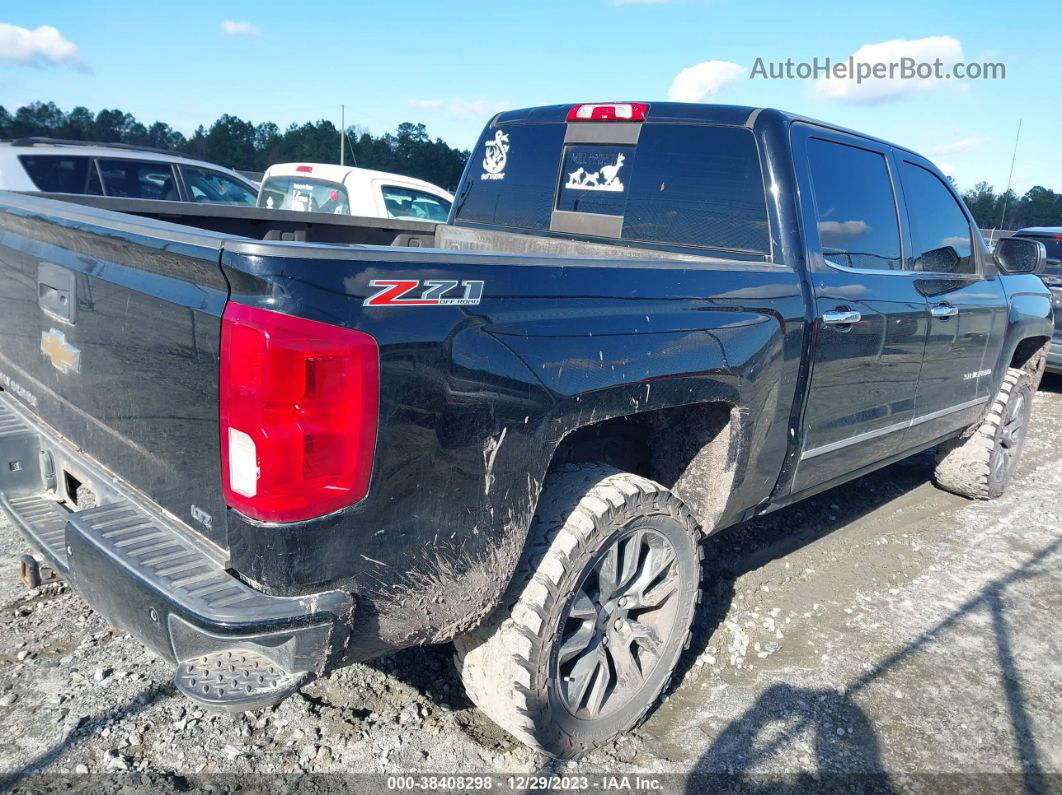 2016 Chevrolet Silverado 1500 2lz Black vin: 3GCUKSEC3GG259629