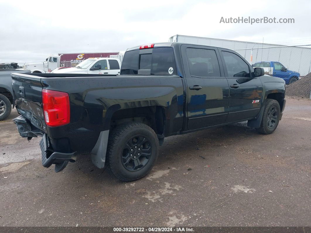 2018 Chevrolet Silverado 1500 1lz/2lz Black vin: 3GCUKSEC3JG252347