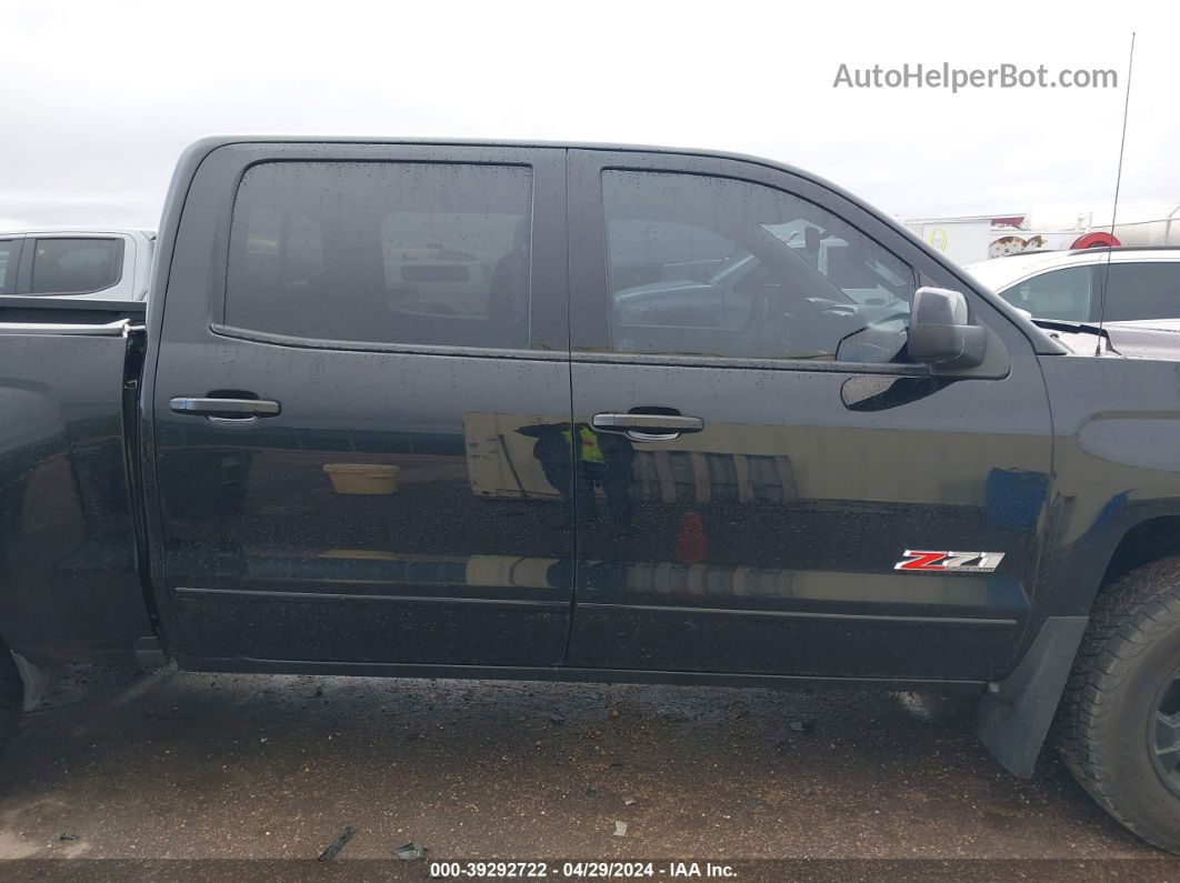 2018 Chevrolet Silverado 1500 1lz/2lz Black vin: 3GCUKSEC3JG252347