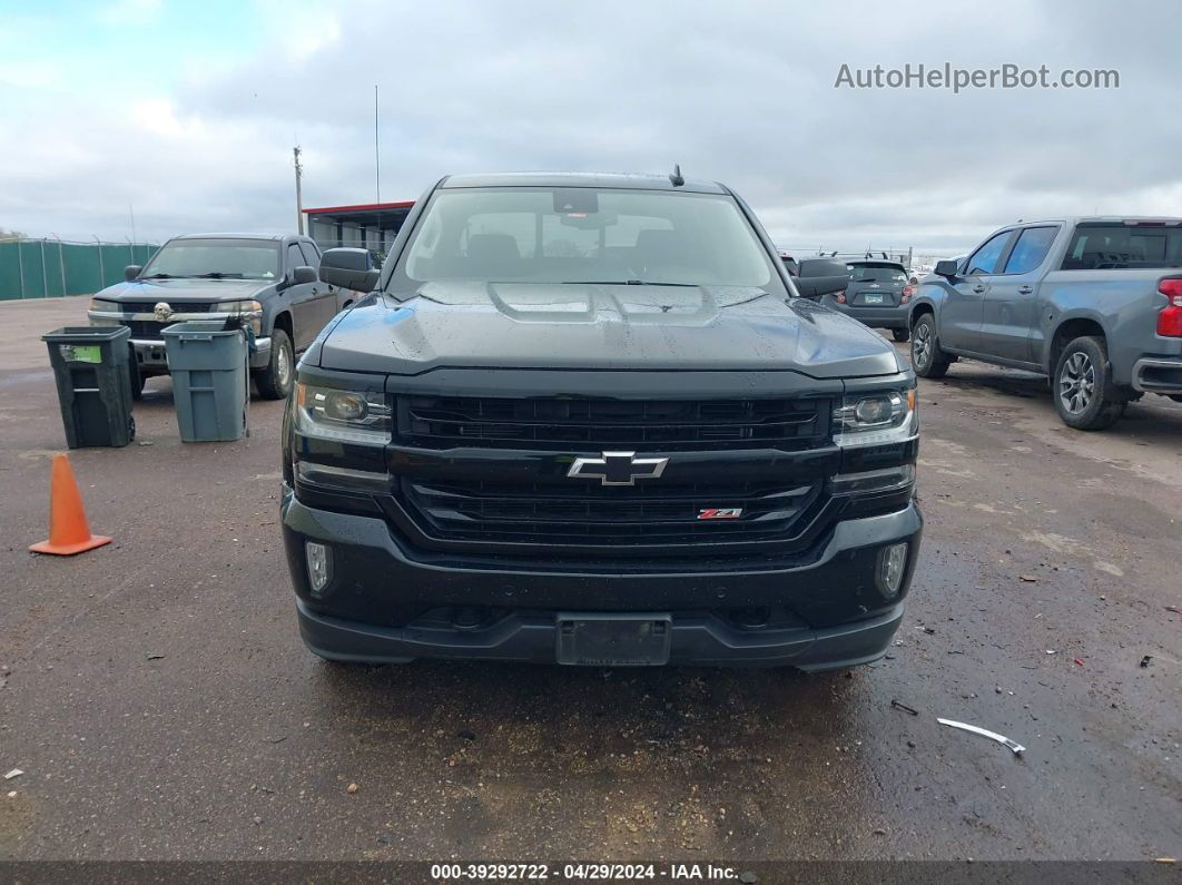 2018 Chevrolet Silverado 1500 1lz/2lz Black vin: 3GCUKSEC3JG252347