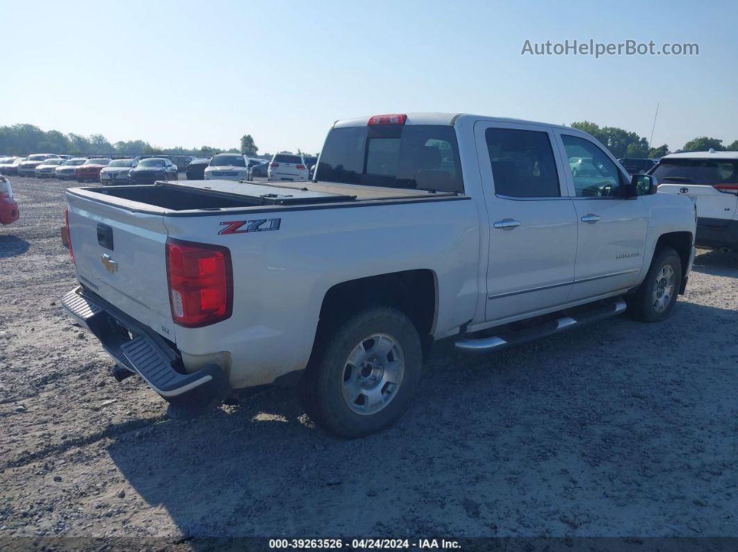 2018 Chevrolet Silverado 1500 2lz White vin: 3GCUKSEC4JG258349