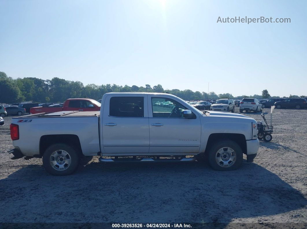 2018 Chevrolet Silverado 1500 2lz White vin: 3GCUKSEC4JG258349