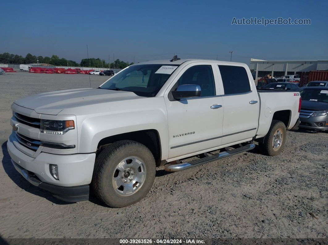 2018 Chevrolet Silverado 1500 2lz White vin: 3GCUKSEC4JG258349