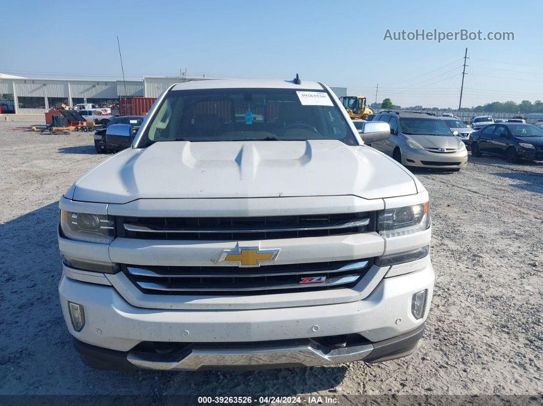 2018 Chevrolet Silverado 1500 2lz White vin: 3GCUKSEC4JG258349