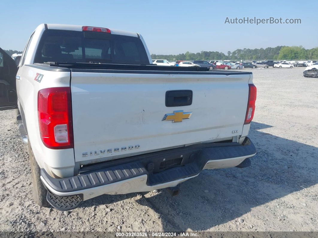 2018 Chevrolet Silverado 1500 2lz White vin: 3GCUKSEC4JG258349