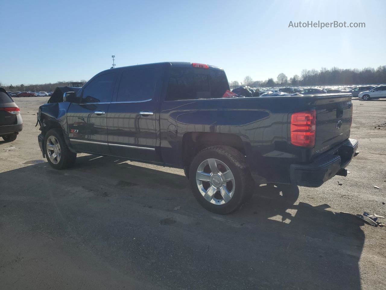 2015 Chevrolet Silverado K1500 Ltz Black vin: 3GCUKSEC6FG366379