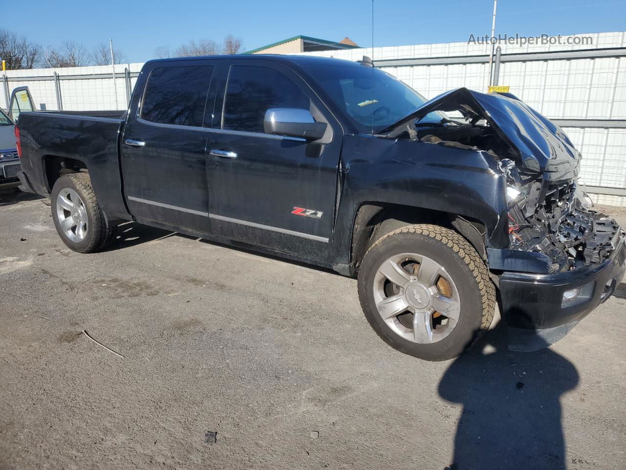 2015 Chevrolet Silverado K1500 Ltz Black vin: 3GCUKSEC6FG366379