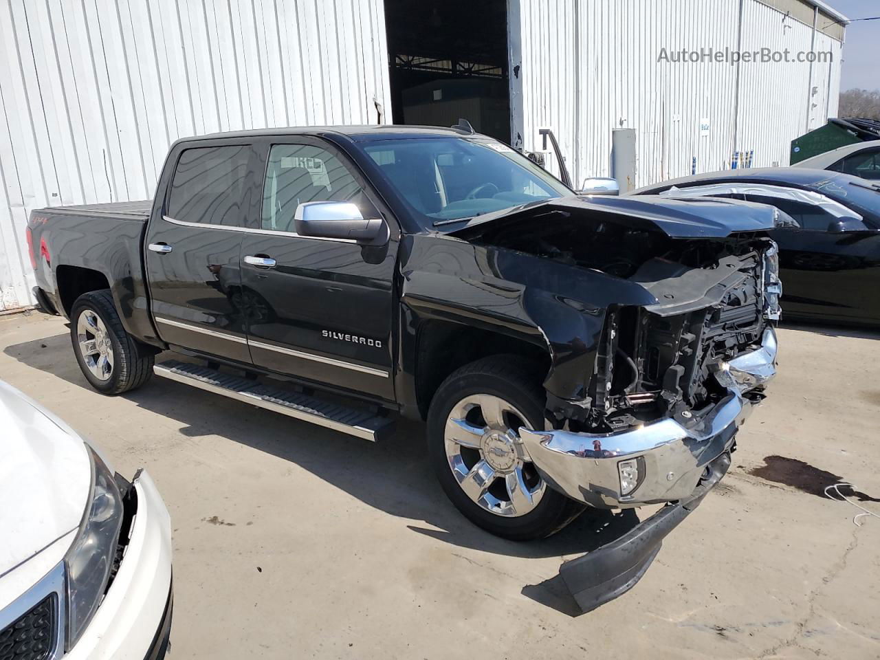 2018 Chevrolet Silverado K1500 Ltz Черный vin: 3GCUKSEC6JG417288