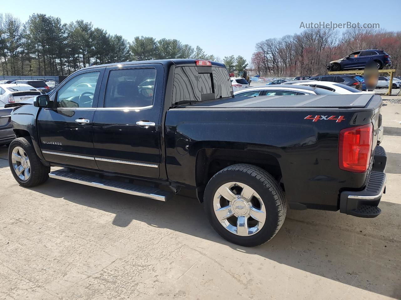 2018 Chevrolet Silverado K1500 Ltz Черный vin: 3GCUKSEC6JG417288