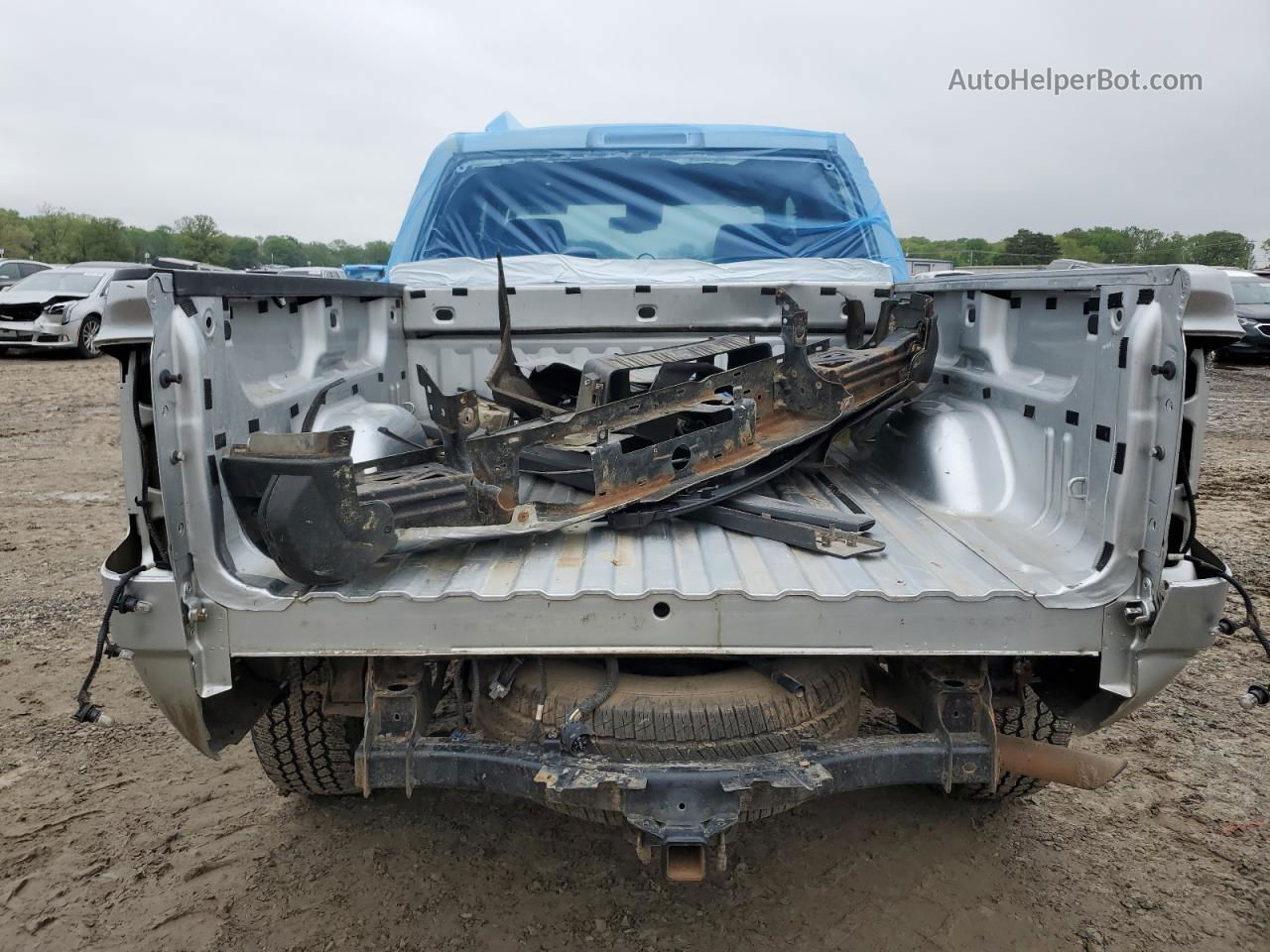 2015 Chevrolet Silverado K1500 Ltz Silver vin: 3GCUKSEC8FG111538