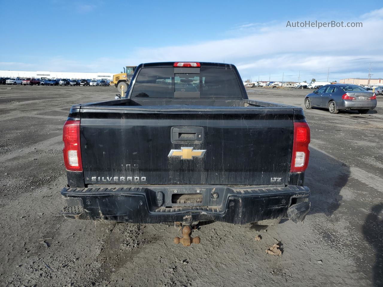 2016 Chevrolet Silverado K1500 Ltz Black vin: 3GCUKSEC9GG259506