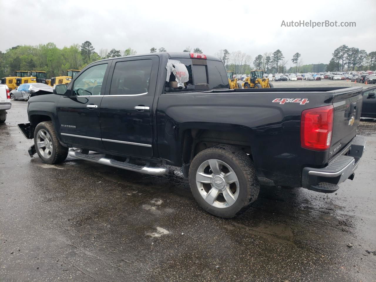 2016 Chevrolet Silverado K1500 Ltz Black vin: 3GCUKSEC9GG304105