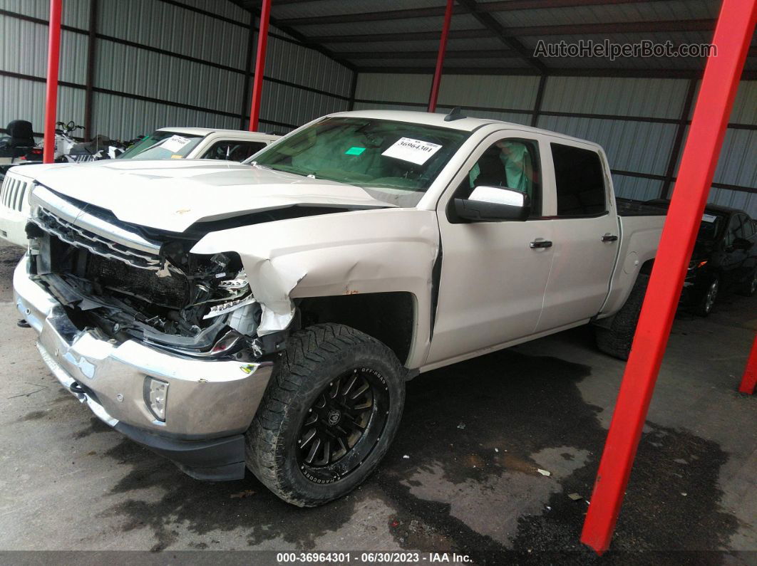 2016 Chevrolet Silverado 1500 Ltz White vin: 3GCUKSECXGG235067