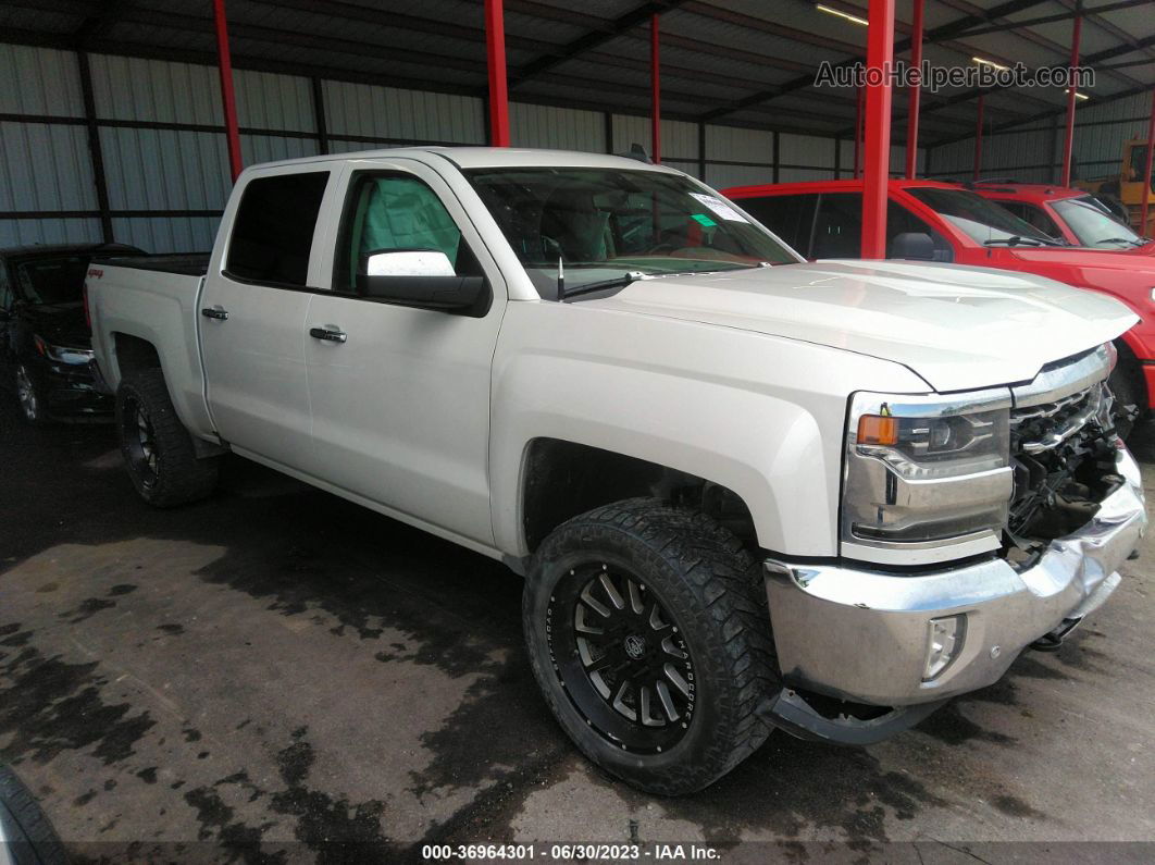 2016 Chevrolet Silverado 1500 Ltz White vin: 3GCUKSECXGG235067