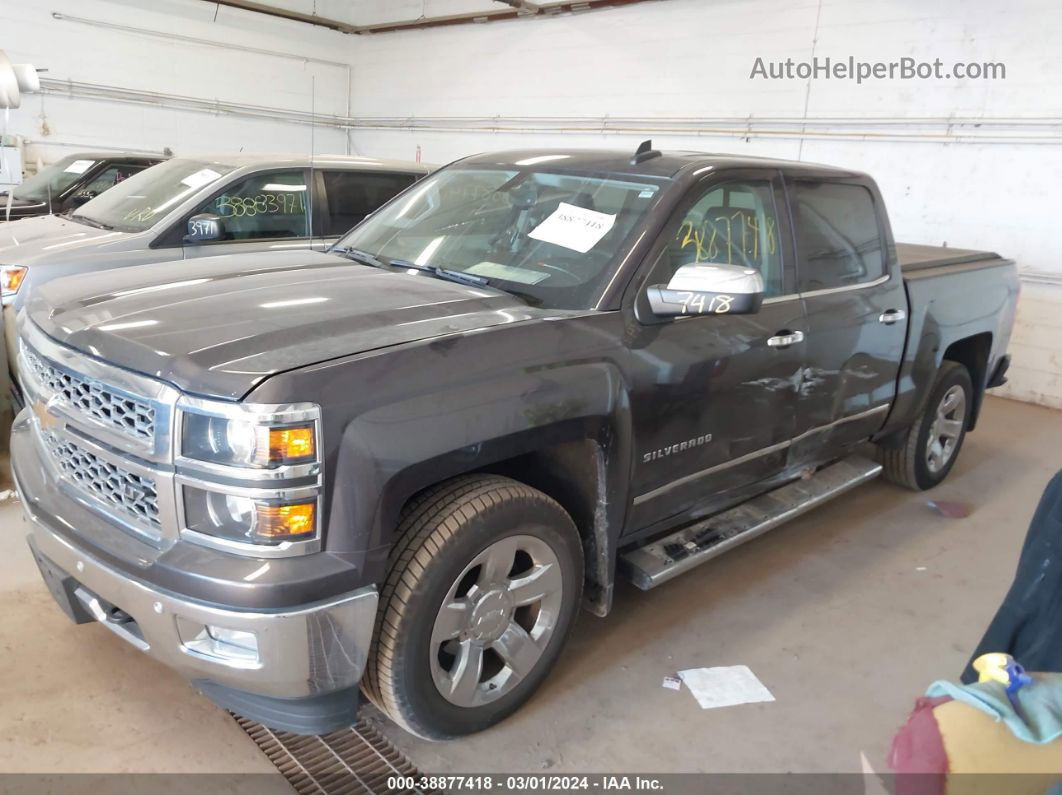 2015 Chevrolet Silverado 1500 1lz Black vin: 3GCUKSEJ1FG328055