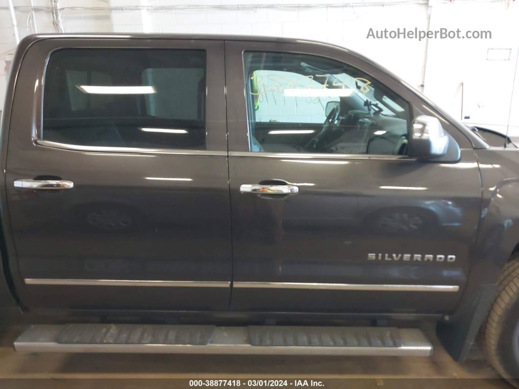 2015 Chevrolet Silverado 1500 1lz Black vin: 3GCUKSEJ1FG328055