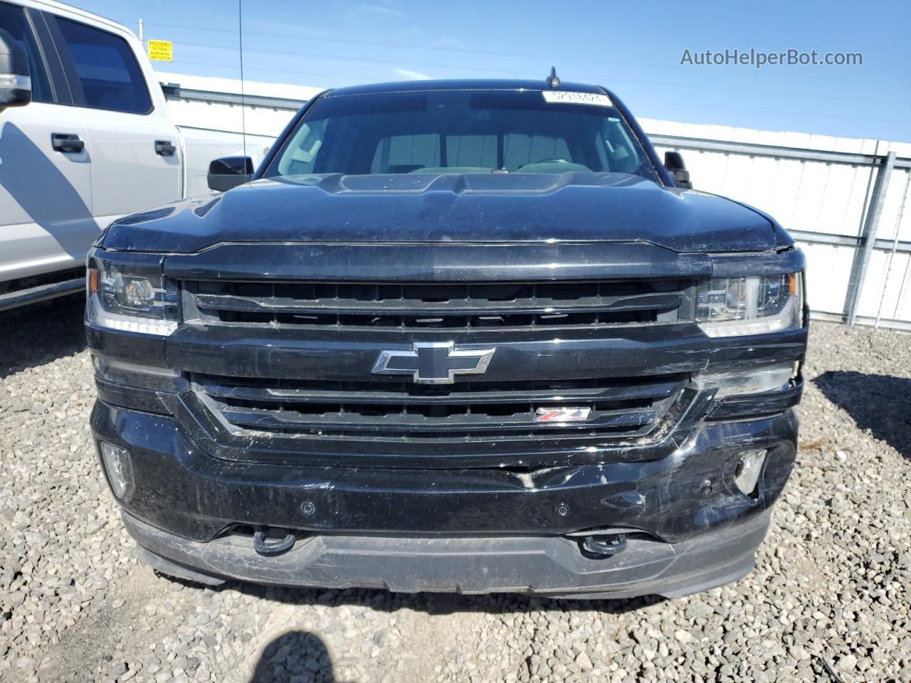 2018 Chevrolet Silverado K1500 Ltz Black vin: 3GCUKSEJ4JG366209