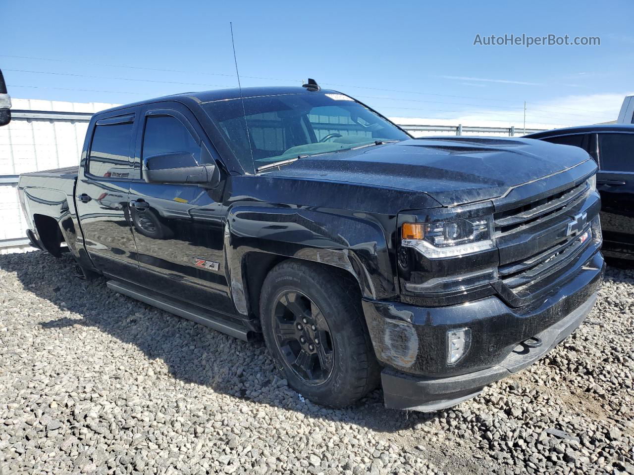 2018 Chevrolet Silverado K1500 Ltz Черный vin: 3GCUKSEJ4JG366209