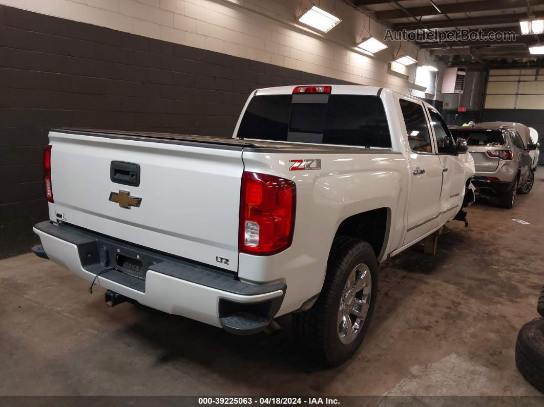 2018 Chevrolet Silverado 1500 2lz White vin: 3GCUKSEJ5JG454511