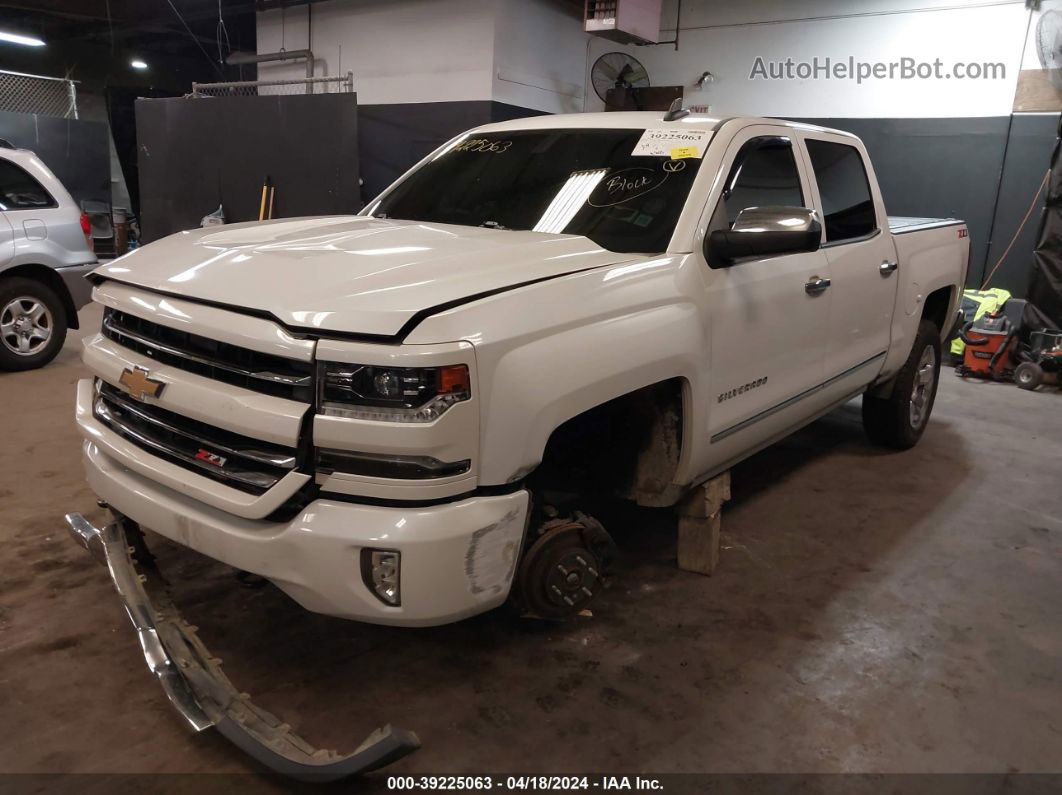 2018 Chevrolet Silverado 1500 2lz Белый vin: 3GCUKSEJ5JG454511