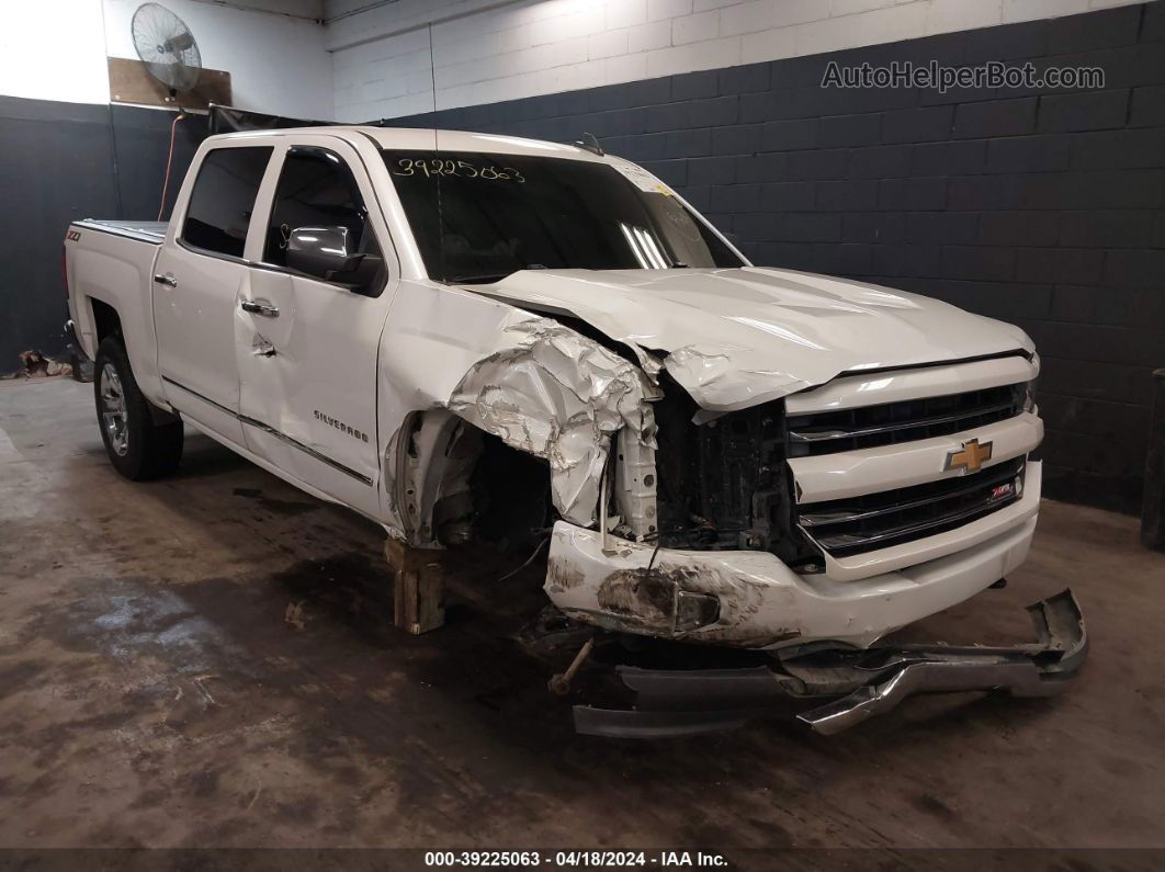 2018 Chevrolet Silverado 1500 2lz White vin: 3GCUKSEJ5JG454511