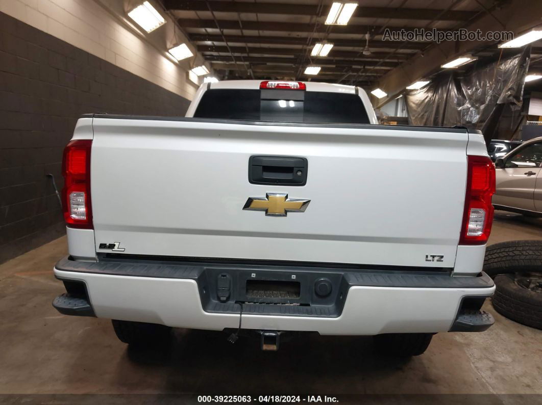 2018 Chevrolet Silverado 1500 2lz White vin: 3GCUKSEJ5JG454511