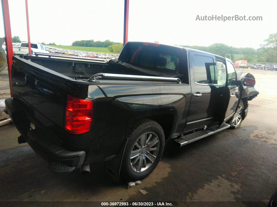 2015 Chevrolet Silverado 1500 High Country Black vin: 3GCUKTEC2FG314785