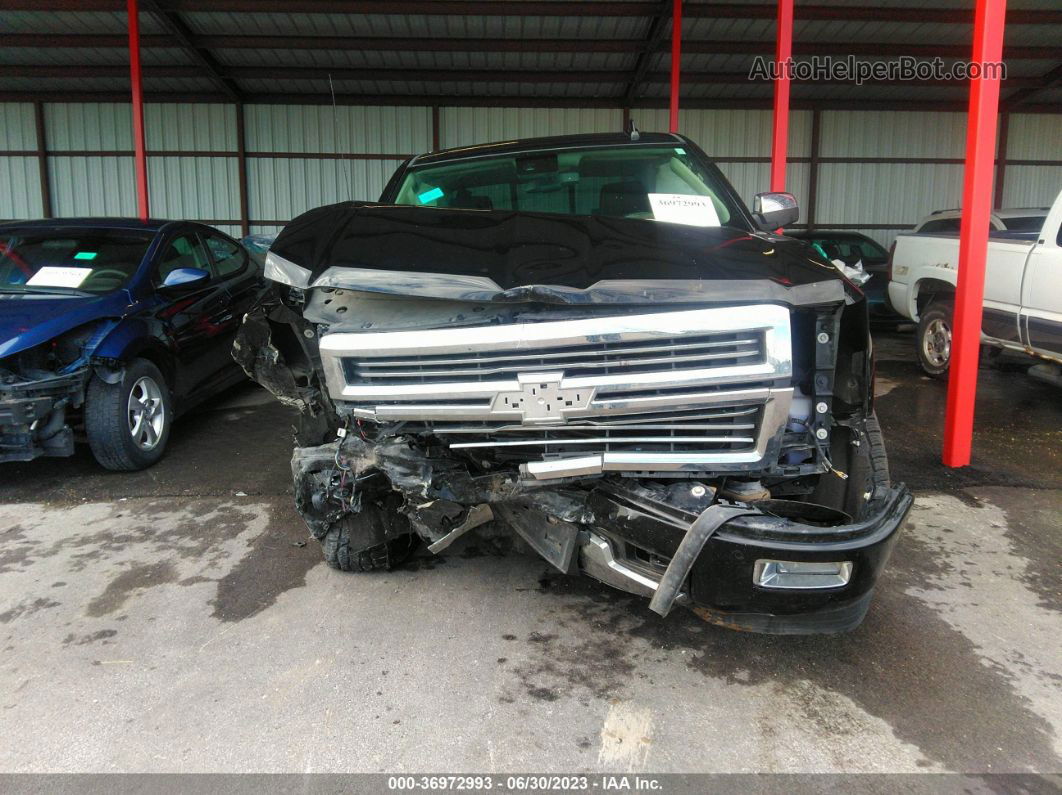 2015 Chevrolet Silverado 1500 High Country Black vin: 3GCUKTEC2FG314785