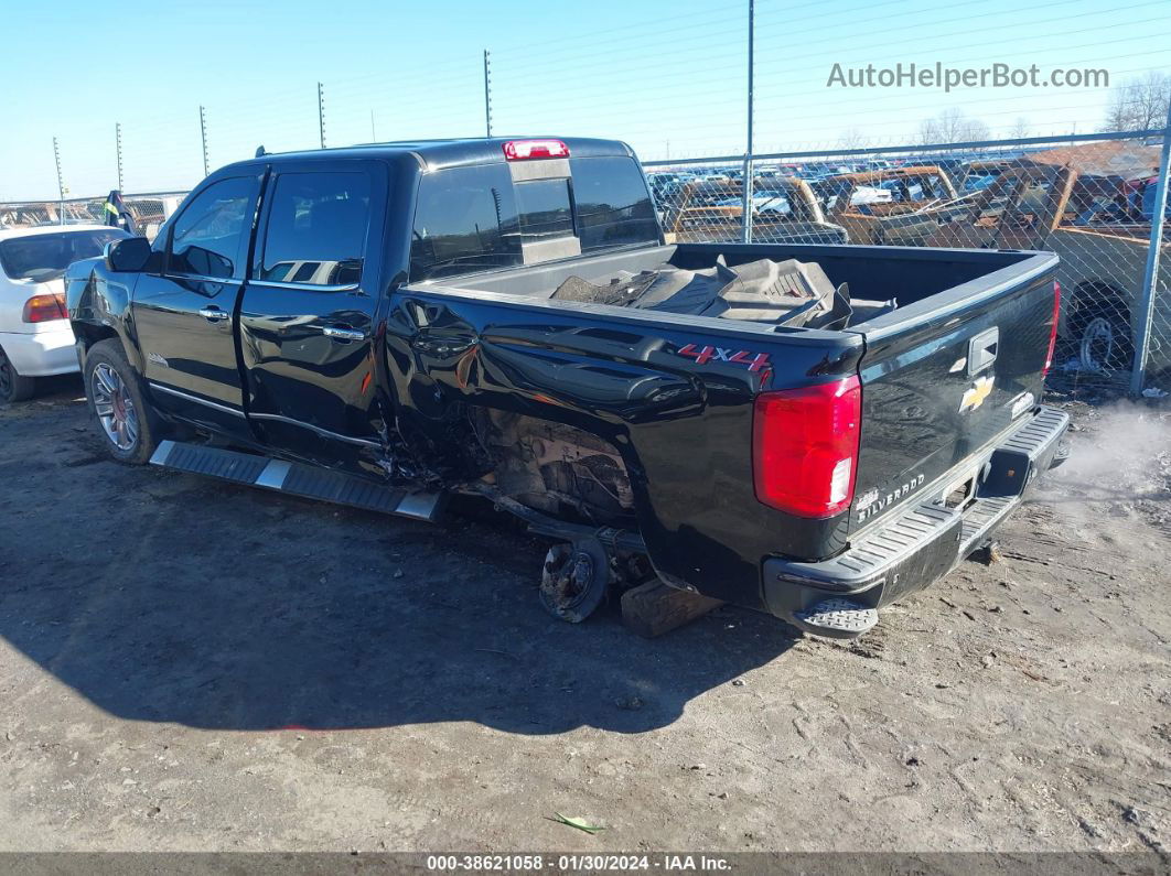 2018 Chevrolet Silverado 1500 High Country Black vin: 3GCUKTEC2JG449189