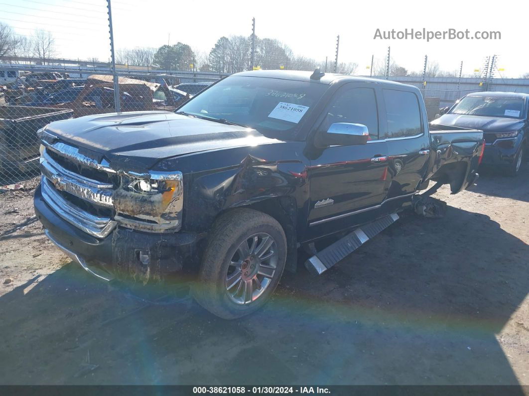 2018 Chevrolet Silverado 1500 High Country Black vin: 3GCUKTEC2JG449189