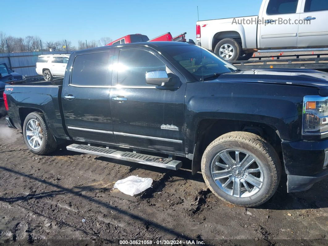 2018 Chevrolet Silverado 1500 High Country Black vin: 3GCUKTEC2JG449189