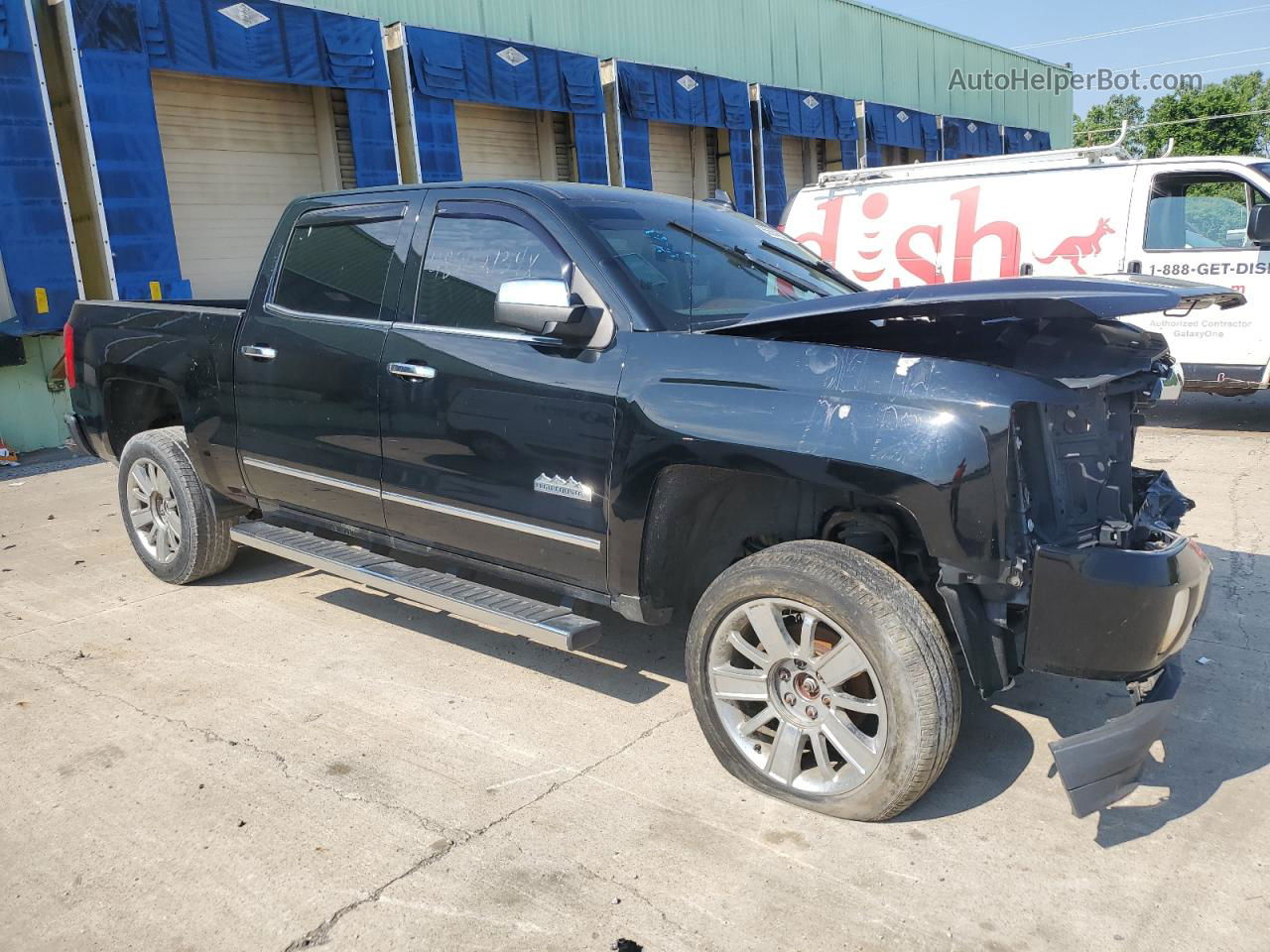 2016 Chevrolet Silverado K1500 High Country Black vin: 3GCUKTEC9GG359563