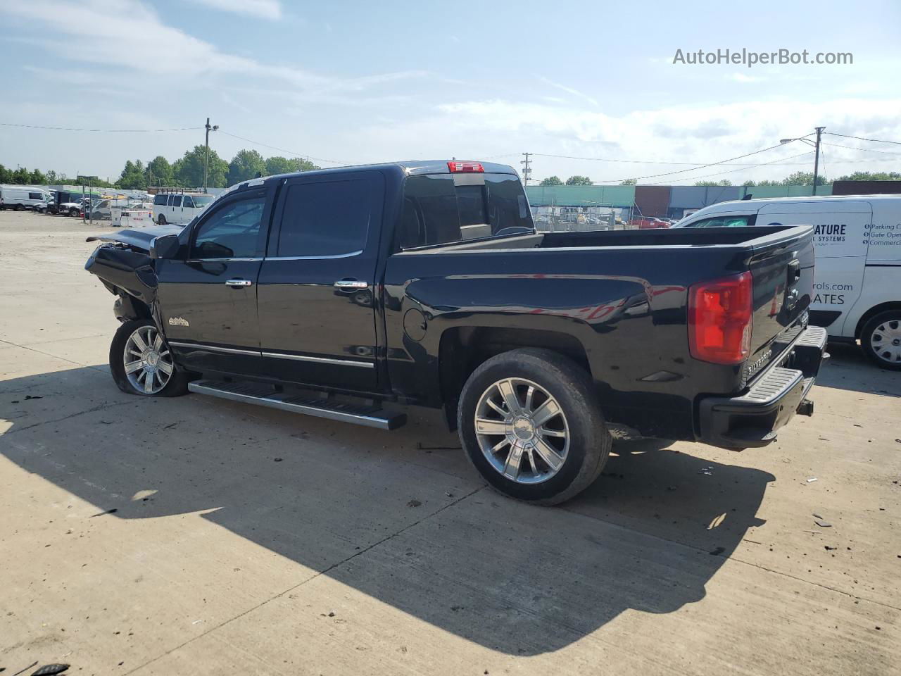 2016 Chevrolet Silverado K1500 High Country Black vin: 3GCUKTEC9GG359563