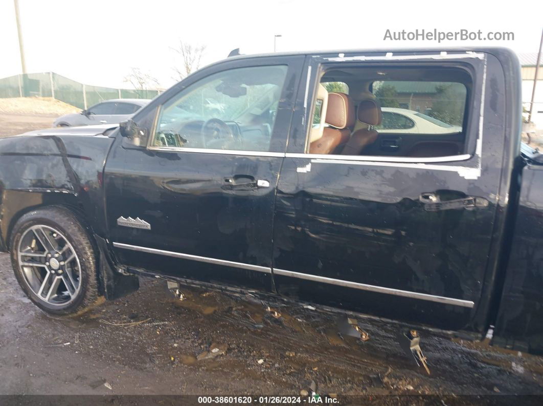 2015 Chevrolet Silverado 1500 High Country Black vin: 3GCUKTECXFG381568