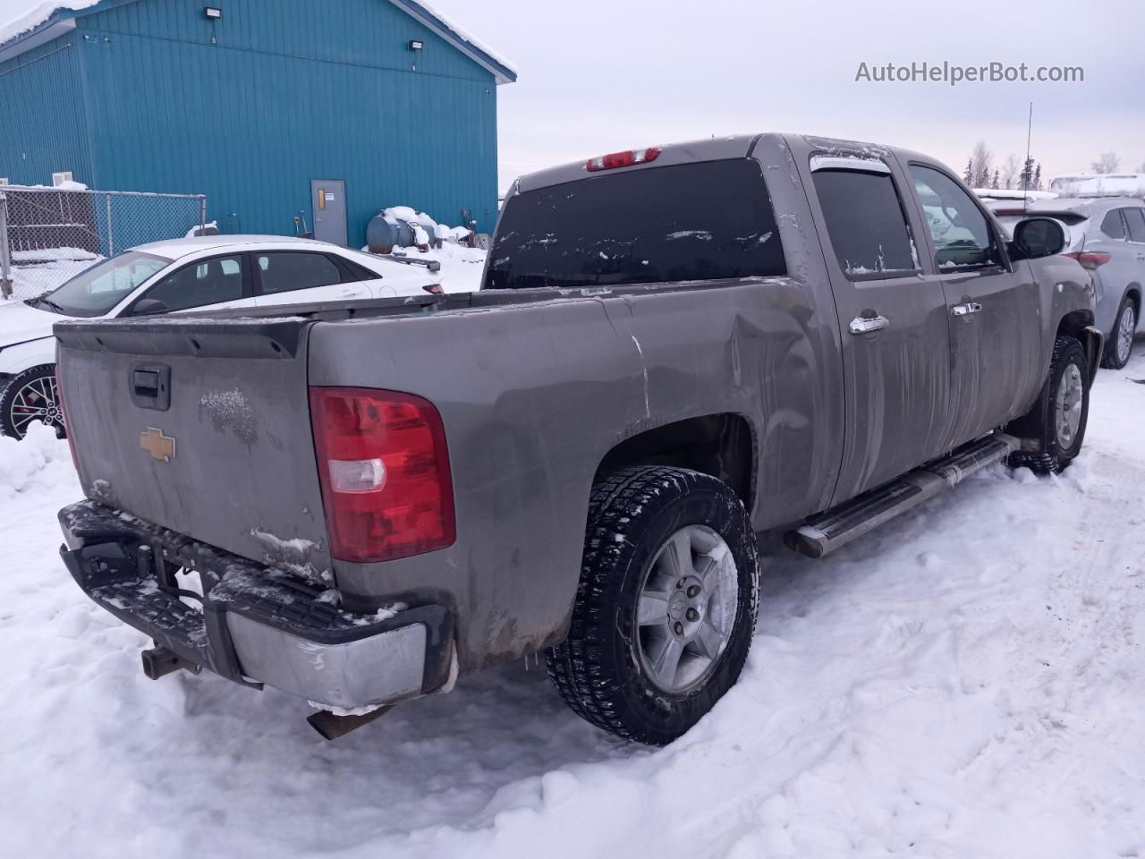 2013 Chevrolet Silverado K1500 Hybrid Gray vin: 3GCUKUEJ1DG268402