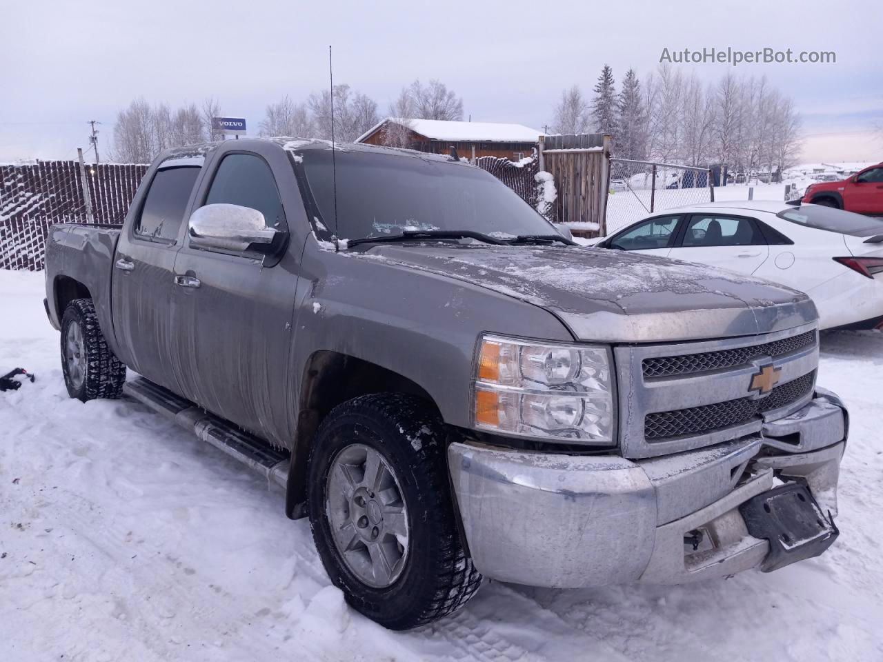 2013 Chevrolet Silverado K1500 Hybrid Gray vin: 3GCUKUEJ1DG268402