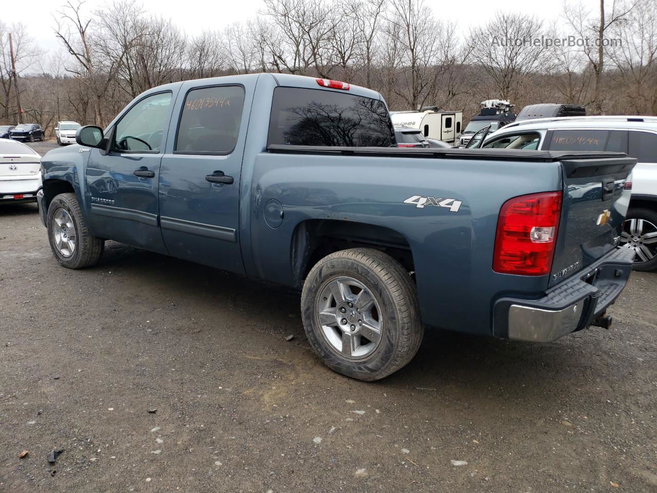 2013 Chevrolet Silverado K1500 Hybrid Blue vin: 3GCUKUEJ6DG232673