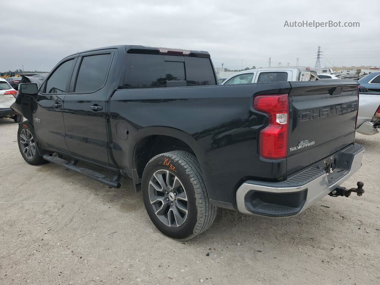 2019 Chevrolet Silverado C1500 Lt Black vin: 3GCUWCED2KG189259