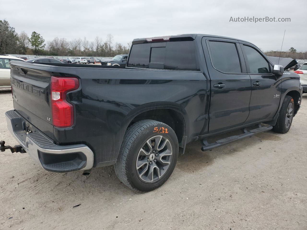 2019 Chevrolet Silverado C1500 Lt Black vin: 3GCUWCED2KG189259