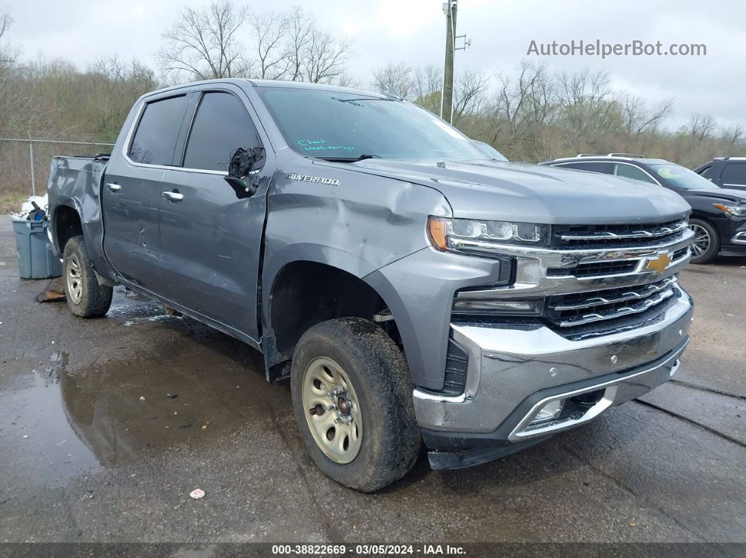 2019 Chevrolet Silverado 1500 Ltz Серый vin: 3GCUWEED6KG211999