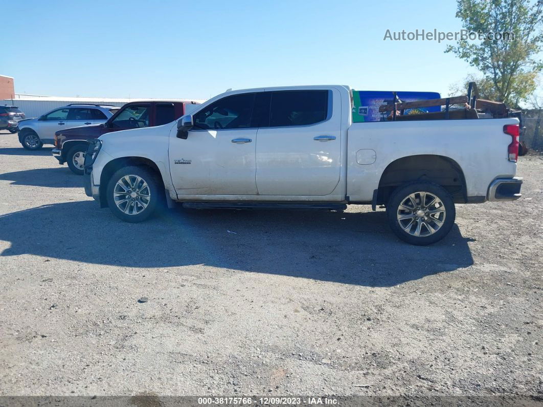 2019 Chevrolet Silverado 1500 Ltz White vin: 3GCUWEED6KG214045