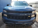 2019 Chevrolet Silverado K1500 Custom Blue vin: 3GCUYBEF8KG140332