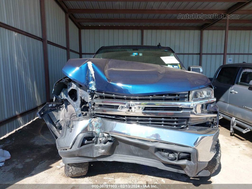 2019 Chevrolet Silverado 1500 Lt Navy vin: 3GCUYDED0KG143008