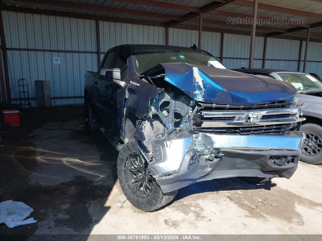 2019 Chevrolet Silverado 1500 Lt Navy vin: 3GCUYDED0KG143008