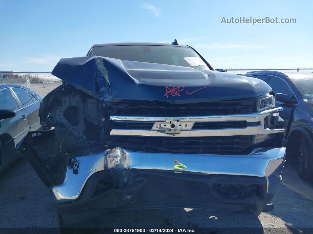 2019 Chevrolet Silverado 1500 Lt Navy vin: 3GCUYDED0KG143008