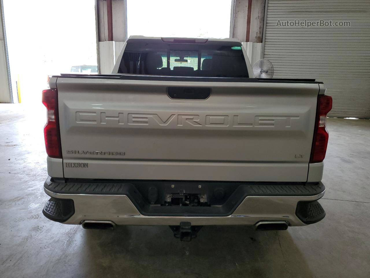 2019 Chevrolet Silverado K1500 Lt Silver vin: 3GCUYDED2KG157265