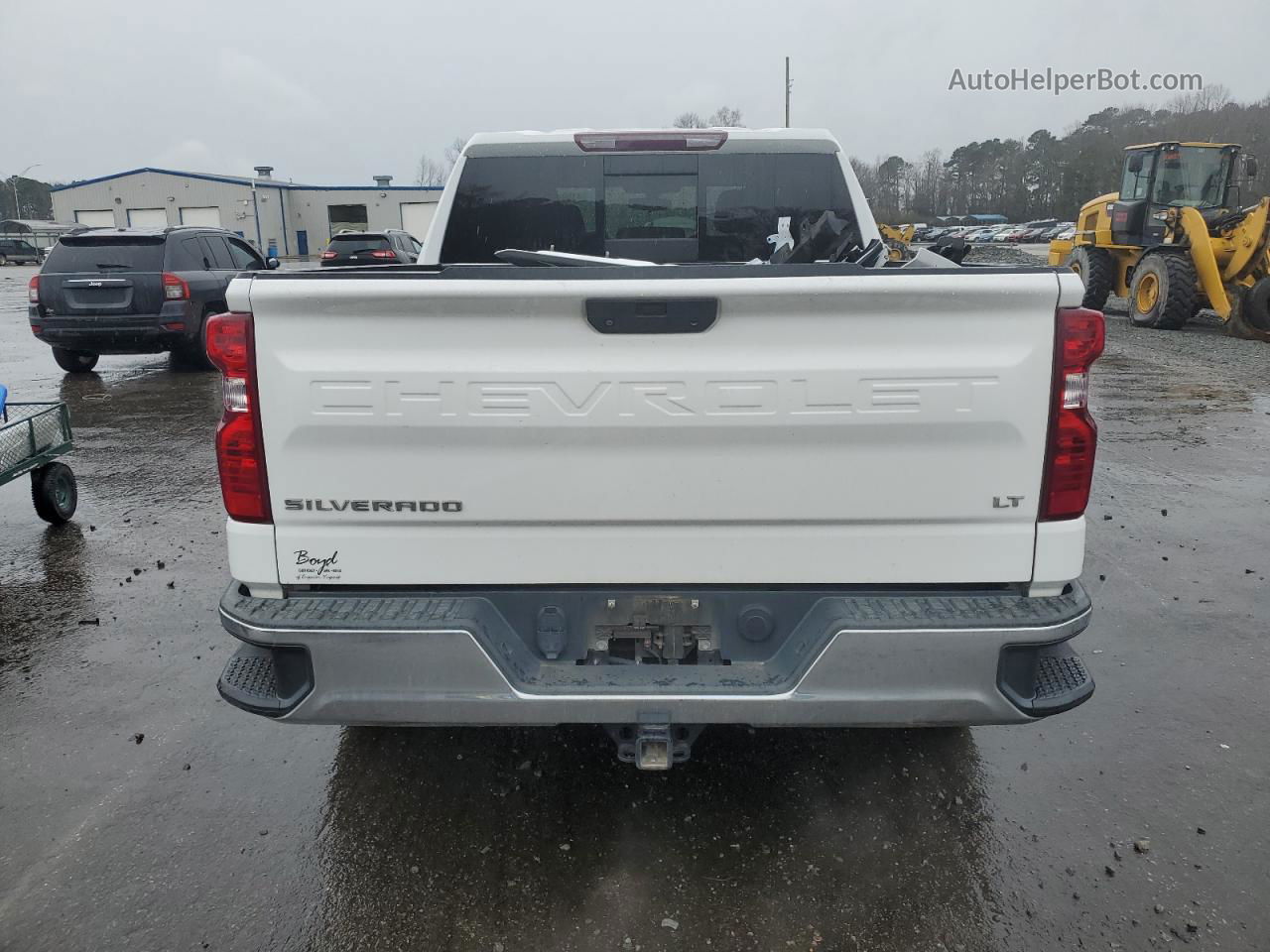 2019 Chevrolet Silverado K1500 Lt Белый vin: 3GCUYDED4KG161463