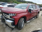 2019 Chevrolet Silverado K1500 Lt Красный vin: 3GCUYDED6KG221226