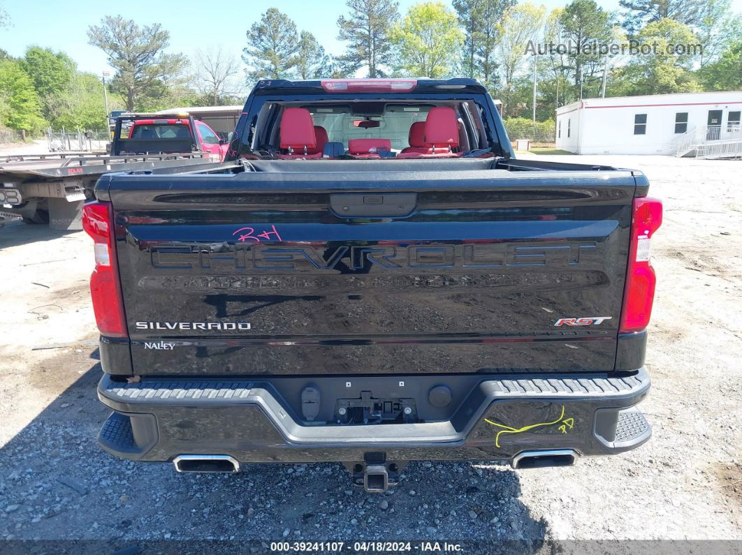 2019 Chevrolet Silverado 1500 Rst Black vin: 3GCUYEED1KG120262