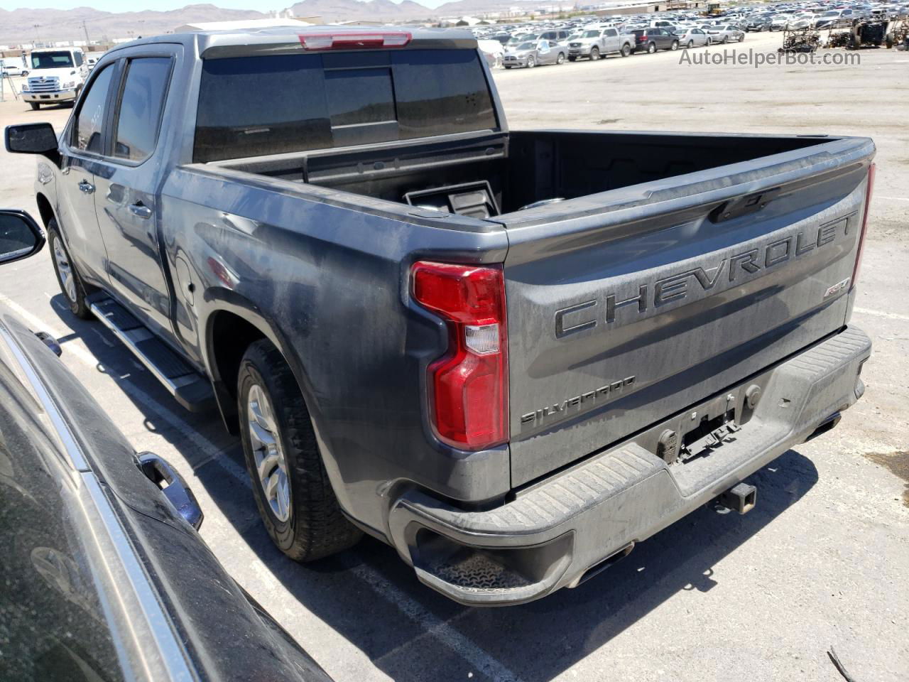 2019 Chevrolet Silverado K1500 Rst Gray vin: 3GCUYEED4KG307155